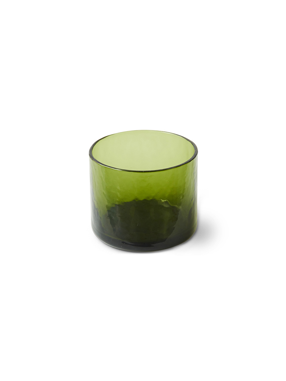 GLASS TUBE OLIVE