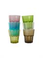 GLASSES MINERAL WATER SET OF 6