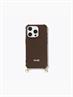 IPHONE CASE DARK BROWN