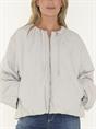 JACK CROPPED GATHERED BOMBER
