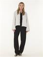 JACK CROPPED GATHERED BOMBER