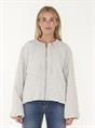 JACK CROPPED GATHERED BOMBER