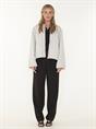 JACK CROPPED GATHERED BOMBER