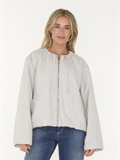 JACK CROPPED GATHERED BOMBER