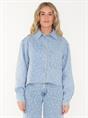 JACK SCRATCHED DENIM BLOUSE