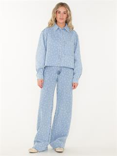 JACK SCRATCHED DENIM BLOUSE