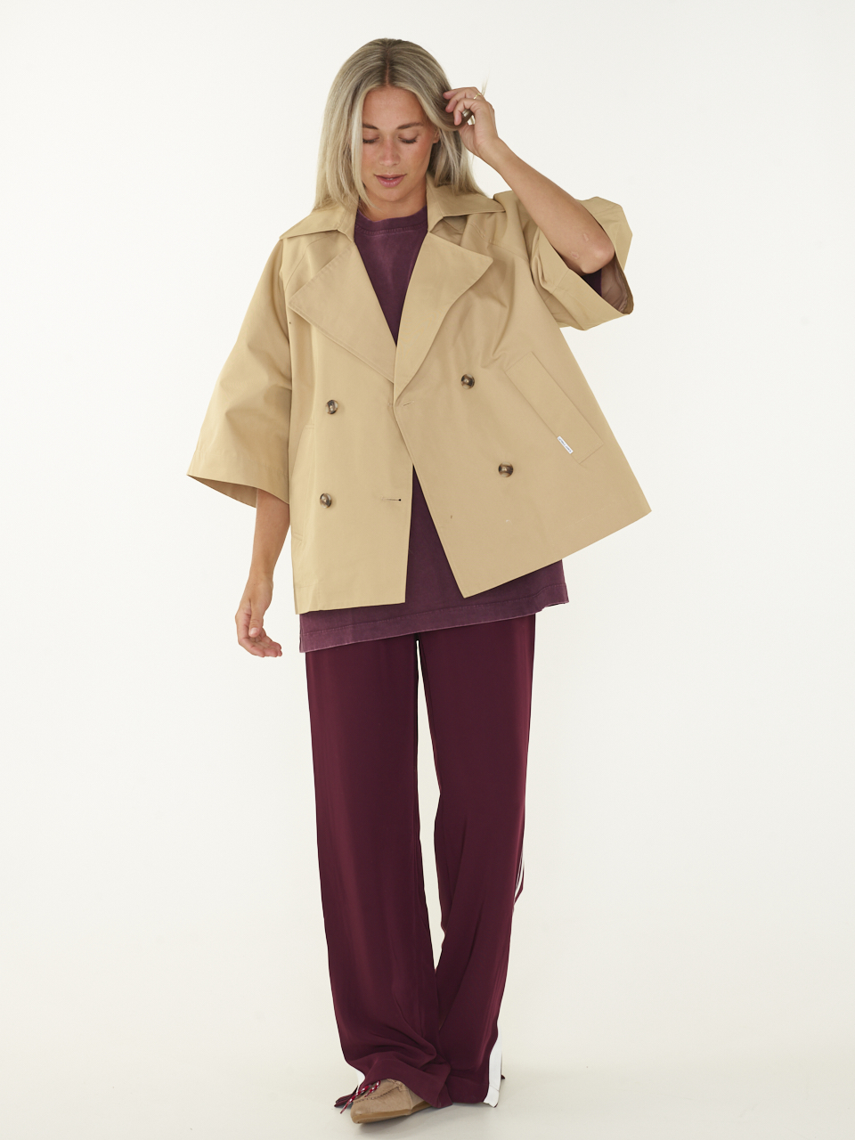 JACK SHORT SLEEVE TRENCH