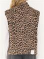 JACK SLEEVELESS LEOPARD DENIM