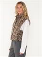 JACK SLEEVELESS LEOPARD DENIM
