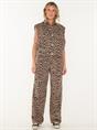 JACK SLEEVELESS LEOPARD DENIM