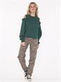 JEANS BARREL FIT LEOPARD