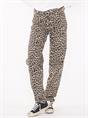 JEANS BARREL FIT LEOPARD