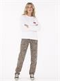 JEANS BARREL FIT LEOPARD