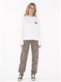JEANS BARREL FIT LEOPARD