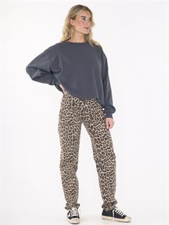 JEANS BARREL FIT LEOPARD