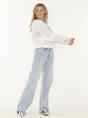 JEANS BELLA STUDDED WIDE LEG