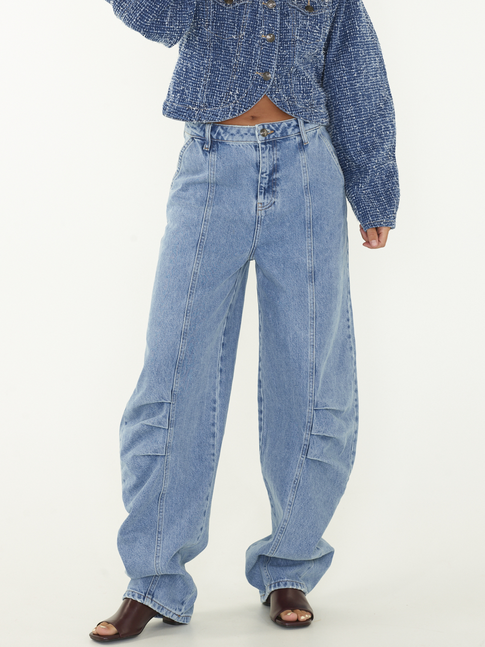 JEANS CARGO DENIM