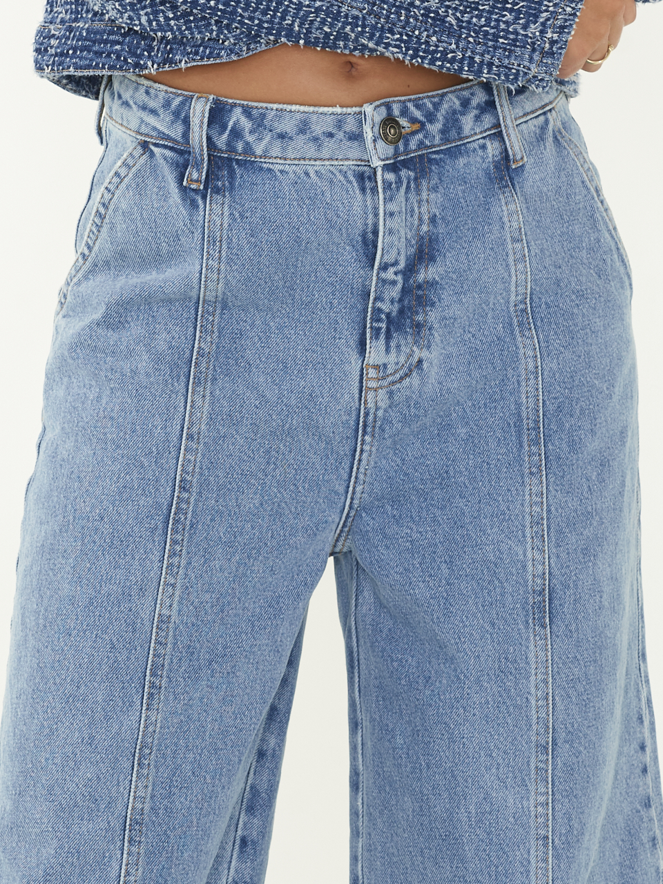 JEANS CARGO DENIM