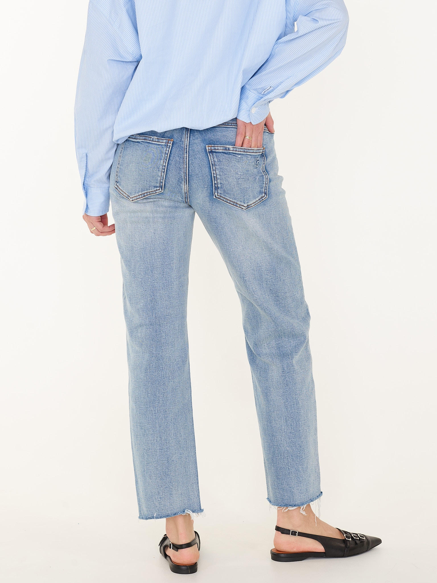 JEANS DANGOMW 144 HIGH STRAIGHT Y