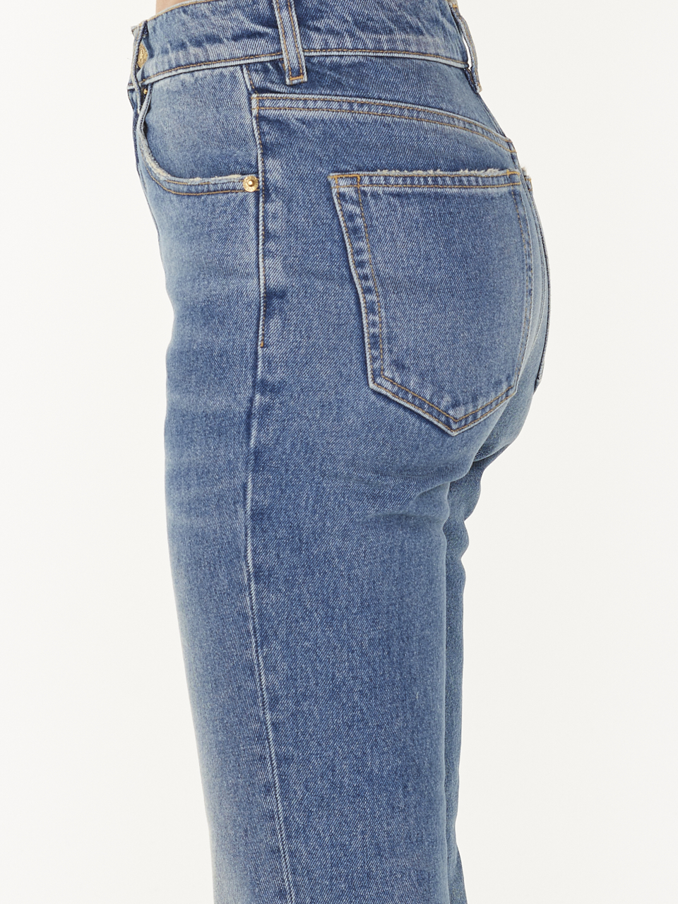 JEANS GOLDEN W'S CROPPED FLARE