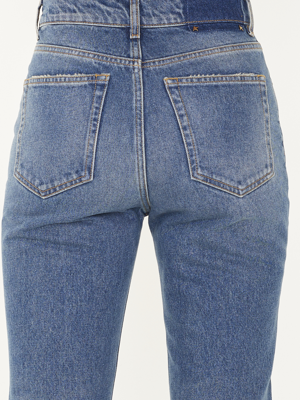 JEANS GOLDEN W'S CROPPED FLARE