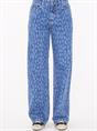 JEANS NUIT LEOPARD WIDE LEG