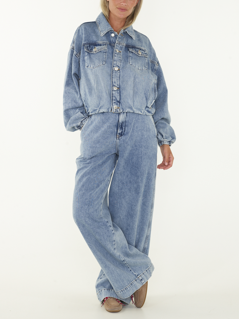 JEANS WIDE LEG