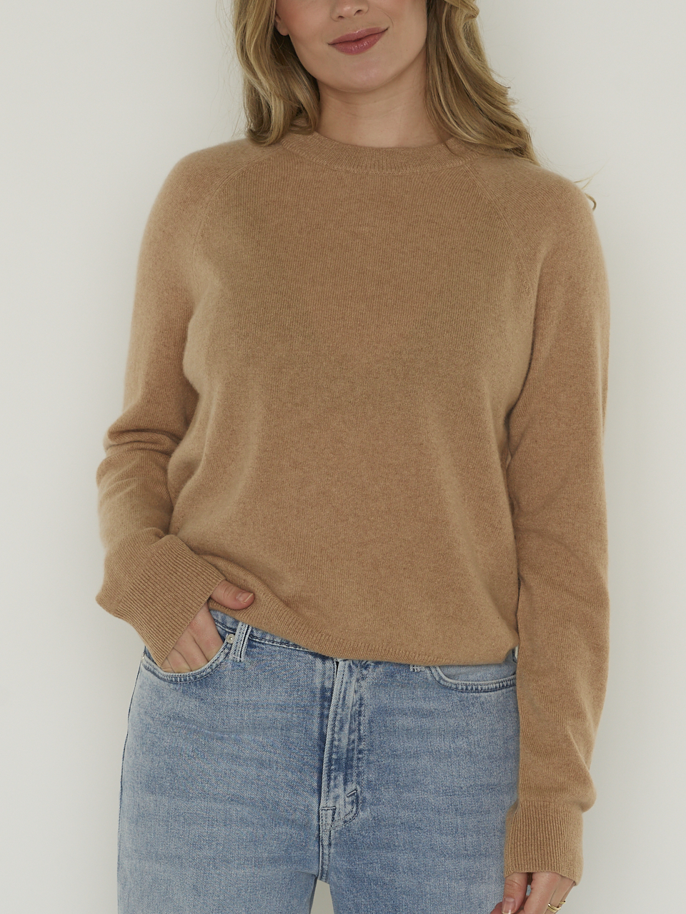 KNIT BOSTON CASHMERE O-NECK 6304