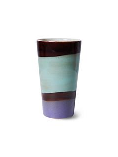 LATTE MUG 70S CERAMICS PATINA