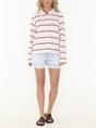 LONGSLEEVE LOVELLA STRIPED POLO