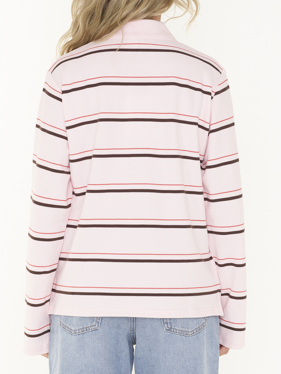 LONGSLEEVE LOVELLA STRIPED POLO