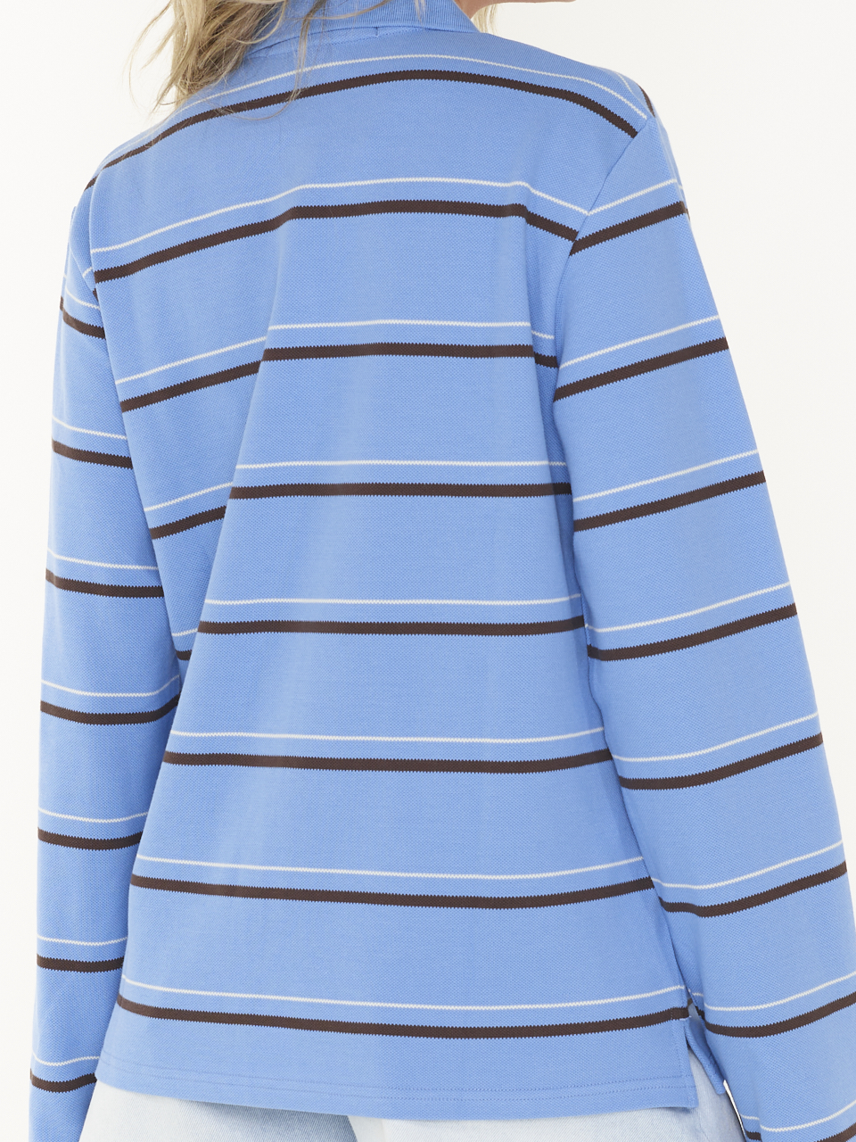 LONGSLEEVE LOVELLA STRIPED POLO