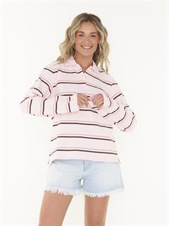LONGSLEEVE LOVELLA STRIPED POLO