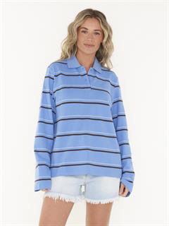 LONGSLEEVE LOVELLA STRIPED POLO