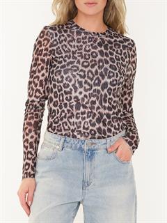 LONGSLEEVE MESH LEOPARD