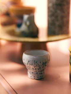 LUNGO MUGS 70'S CERAMICS CORAL SET OF 2