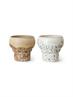 LUNGO MUGS 70'S CERAMICS CORAL SET OF 2