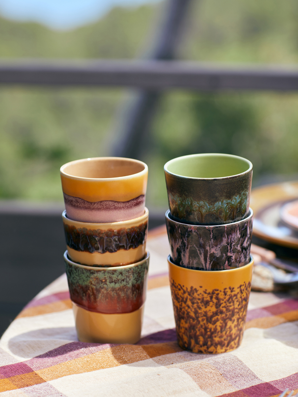 MUG 70S CERAMICS COFFEE BAY