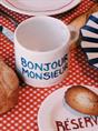 MUGS BONJOUR SET OF 2