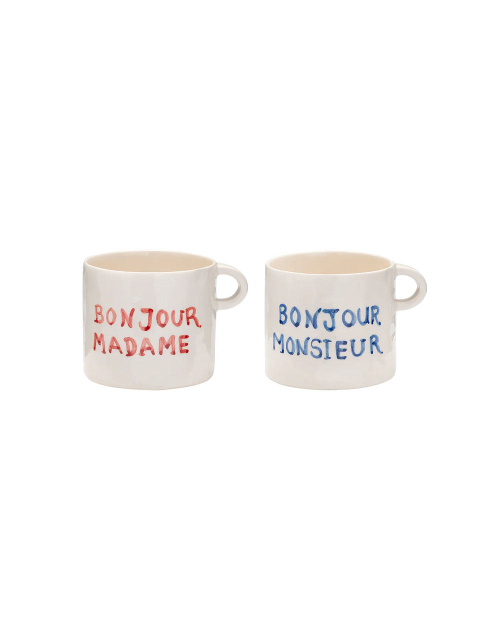 MUGS BONJOUR SET OF 2