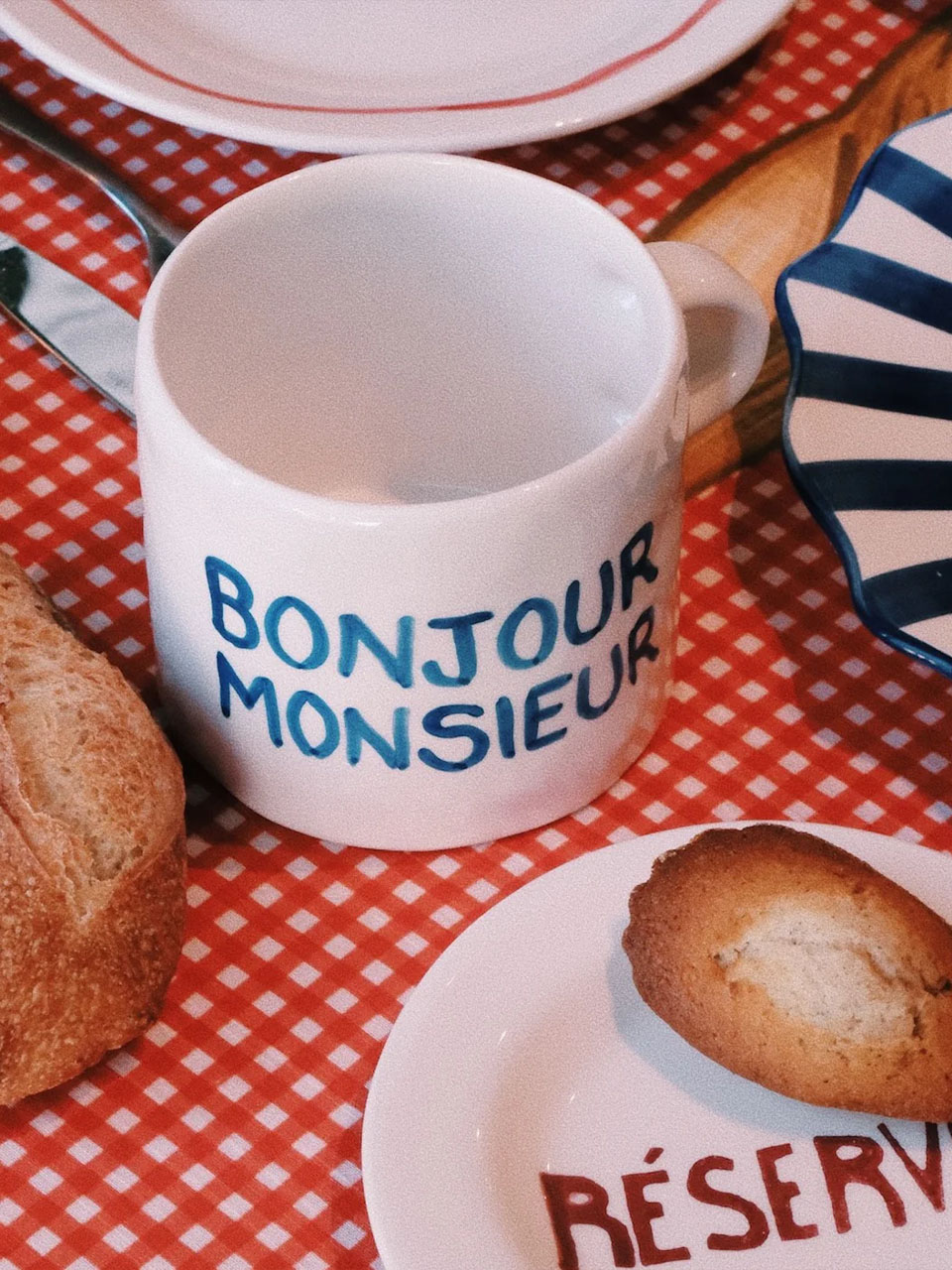 MUGS BONJOUR SET OF 2