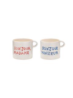 MUGS BONJOUR SET OF 2