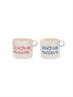 MUGS BONJOUR SET OF 2