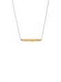 NECKLACE BAQUETTE
