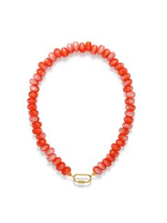 NECKLACE CORAL CAPRI