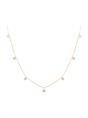 NECKLACE HAPPY SMILE GOLD PLATED