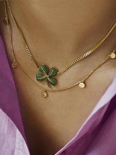 NECKLACE HAPPY SMILE GOLD PLATED