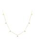NECKLACE HAPPY SMILE GOLD PLATED