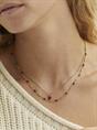 NECKLACE HEART BEAT GOLD PLATED