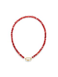 NECKLACE RIVIERA RED